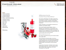 Tablet Screenshot of cocktail-house.com